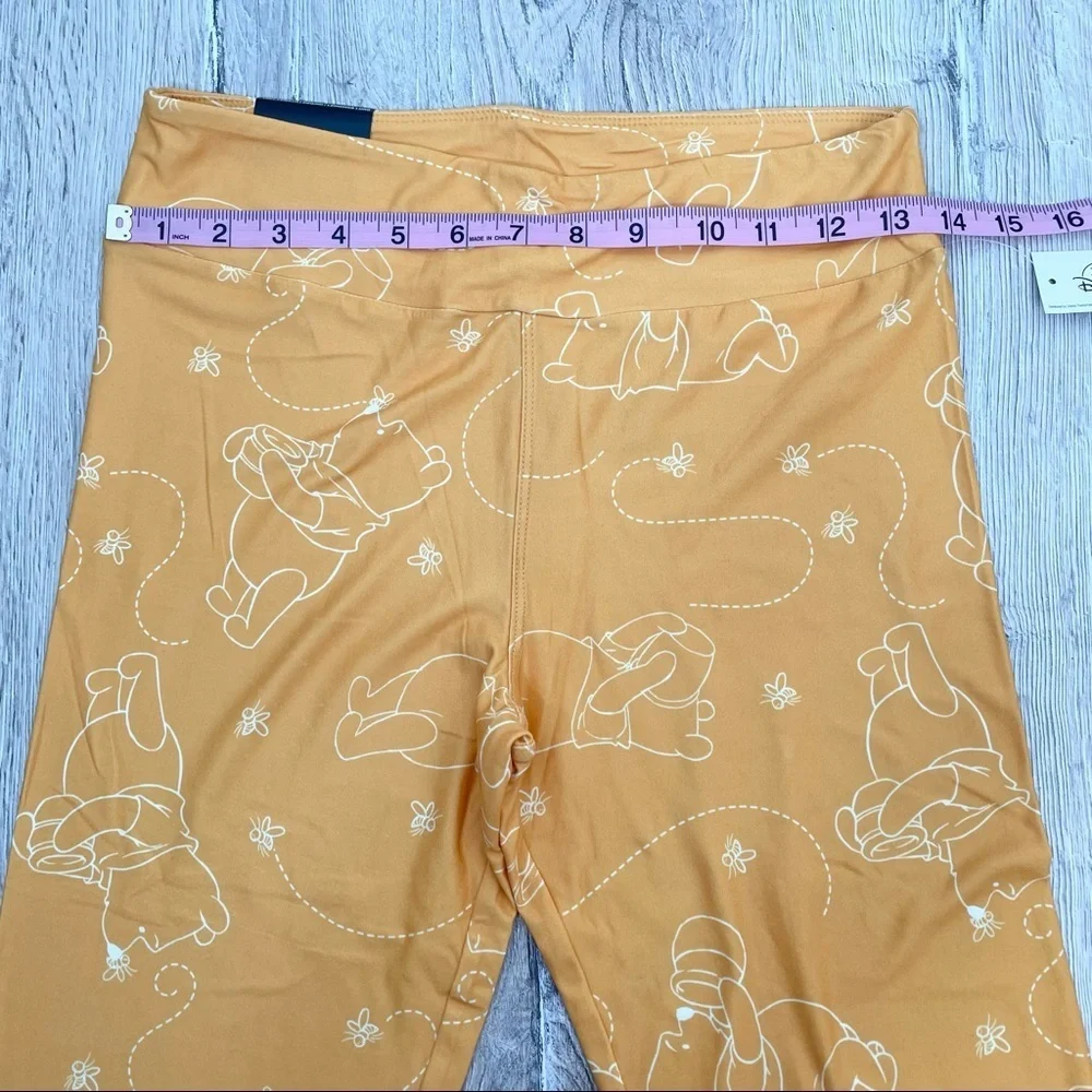 Disney Winnie The Pooh Yellow Leggings